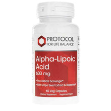 Alpha Lipoic Acid 600 Mg, by Protocol For Life Balance