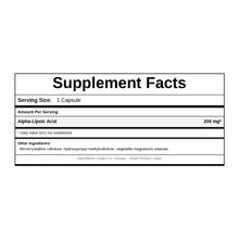 Alpha-Lipoic Acid, 100 Capsules, by NutriDyn