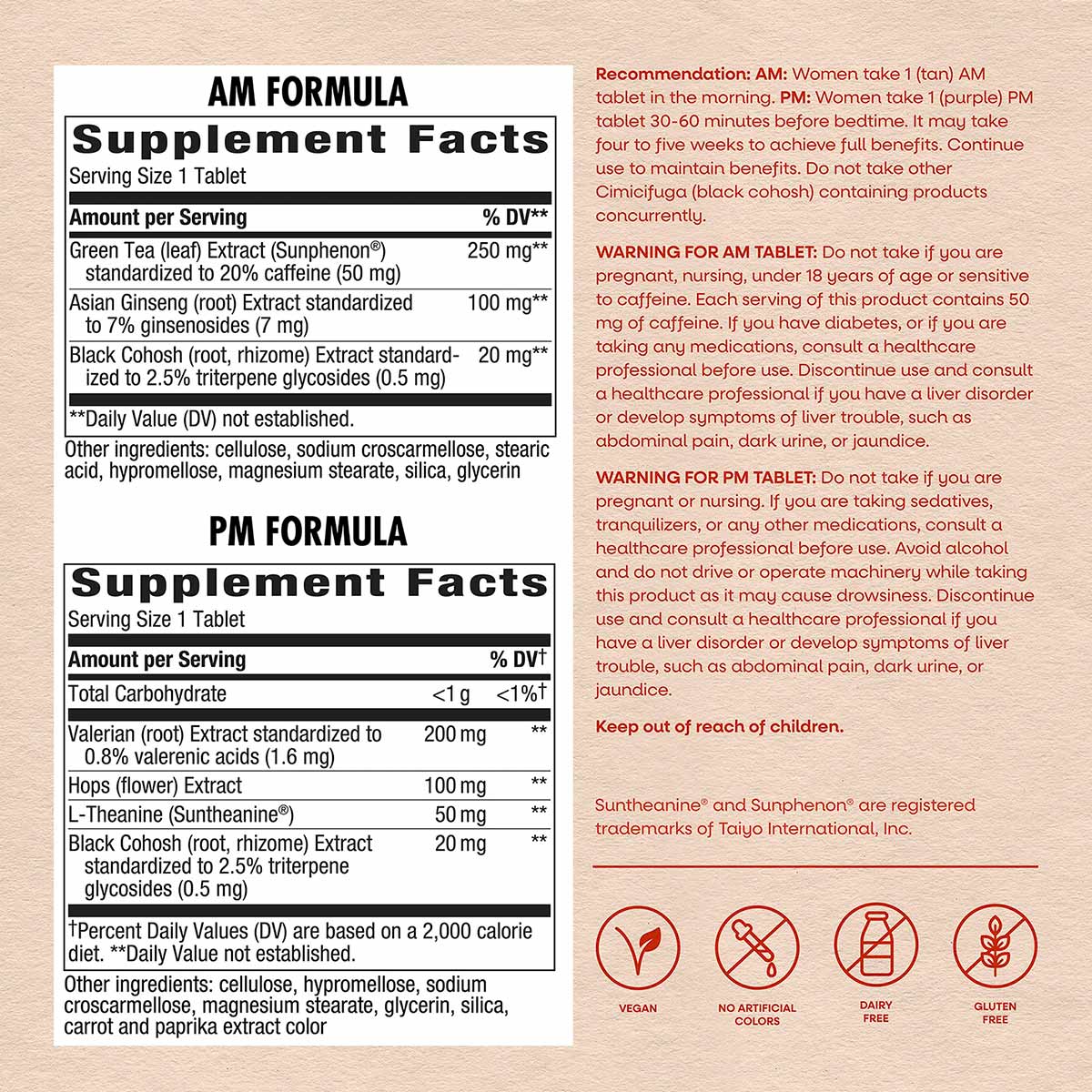 AM/PM Menopause Formula, by Natures Way