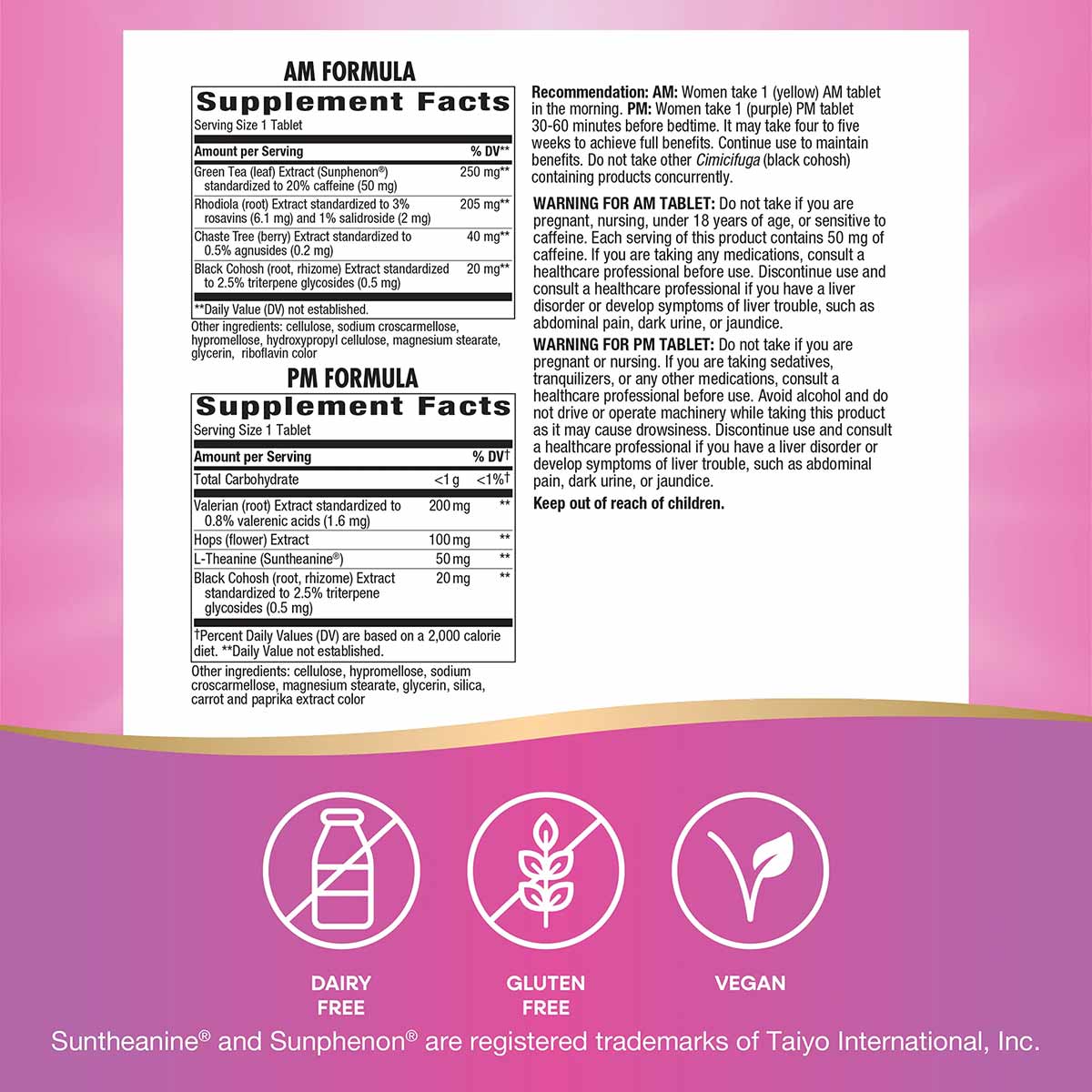 AM/PM PeriMenopause Formula, by Natures Way