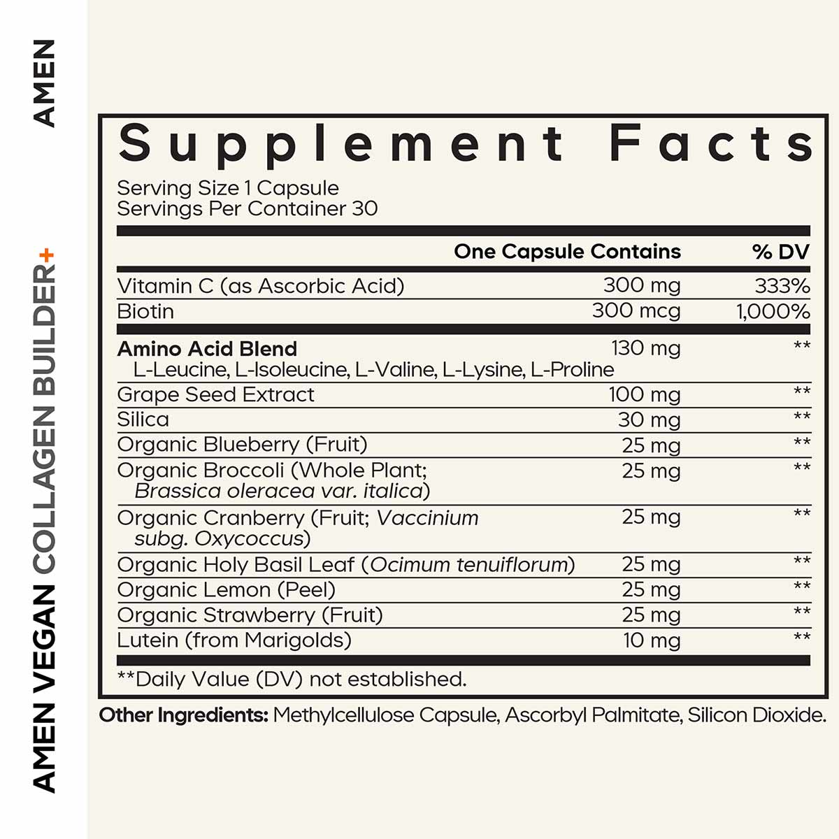 Amen Vegan Collagen Builder +, by Codeage