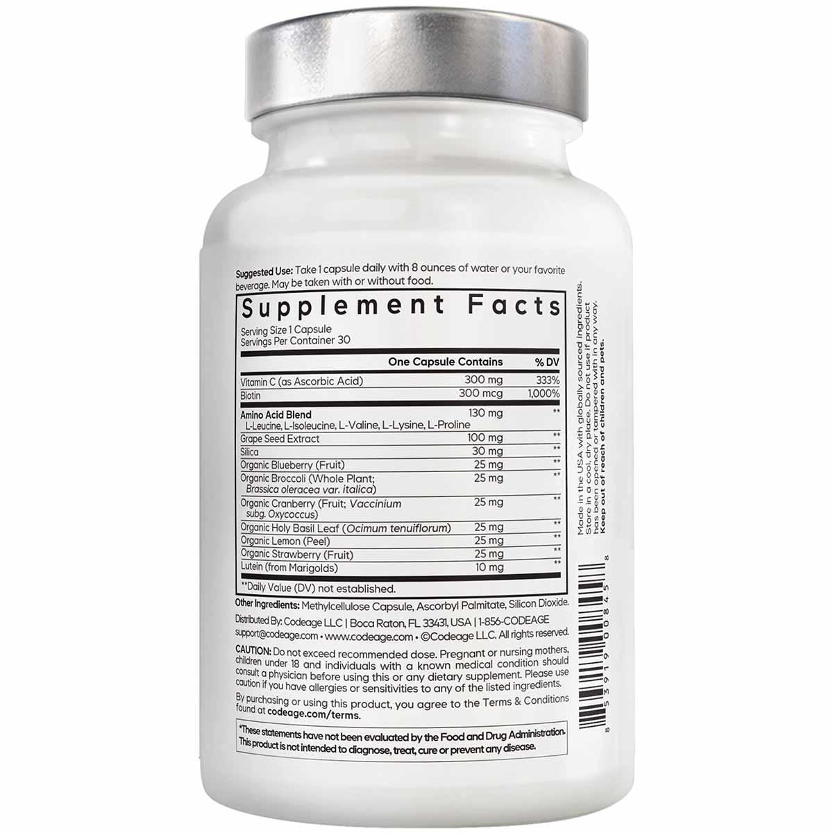Amen Vegan Collagen Builder +, by Codeage
