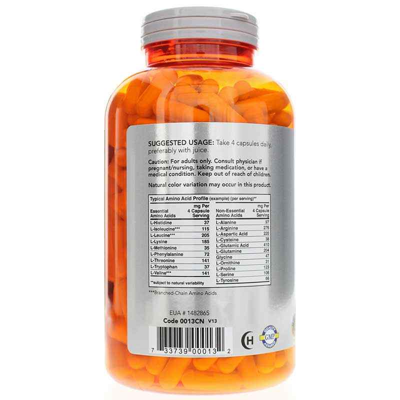 Amino Complete, by NOW Foods, image #3