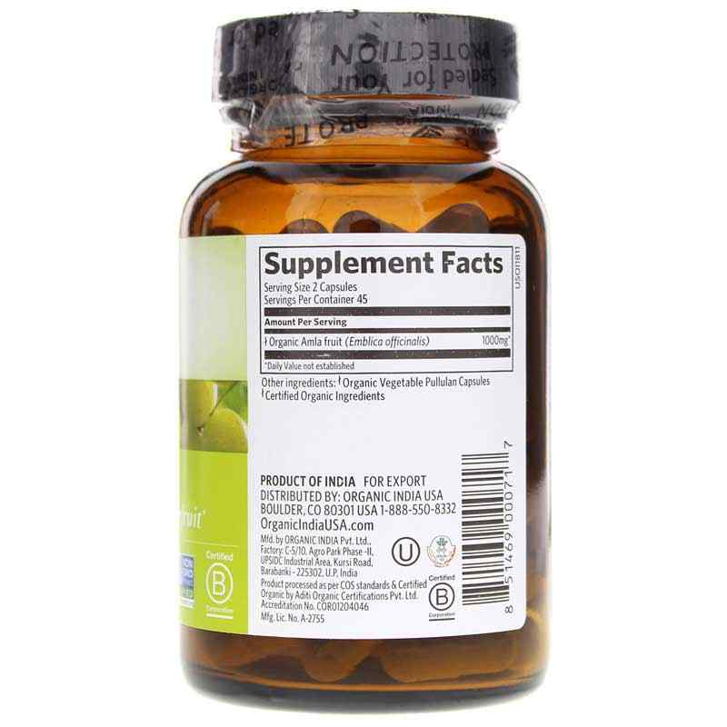 Amla Certified Organic, by Organic India, image #2