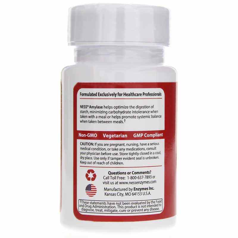 Amylase Formula 3, 90 Veg Capsules, by Ness Enzymes, image #3