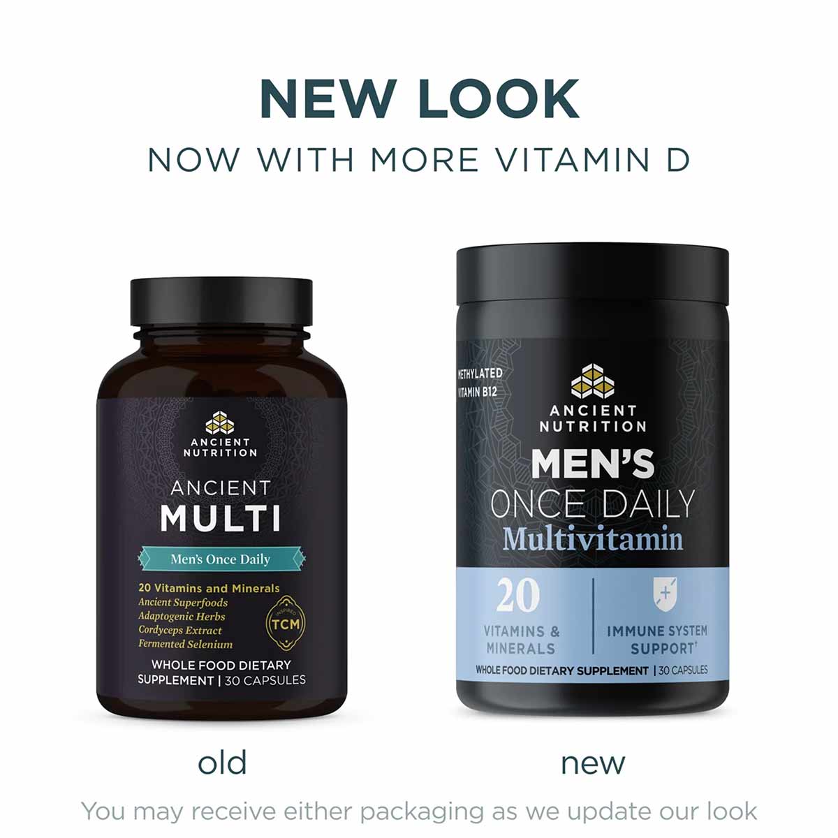 Men's Once Daily Multivitamin, 30 Capsules, by Ancient Nutrition
