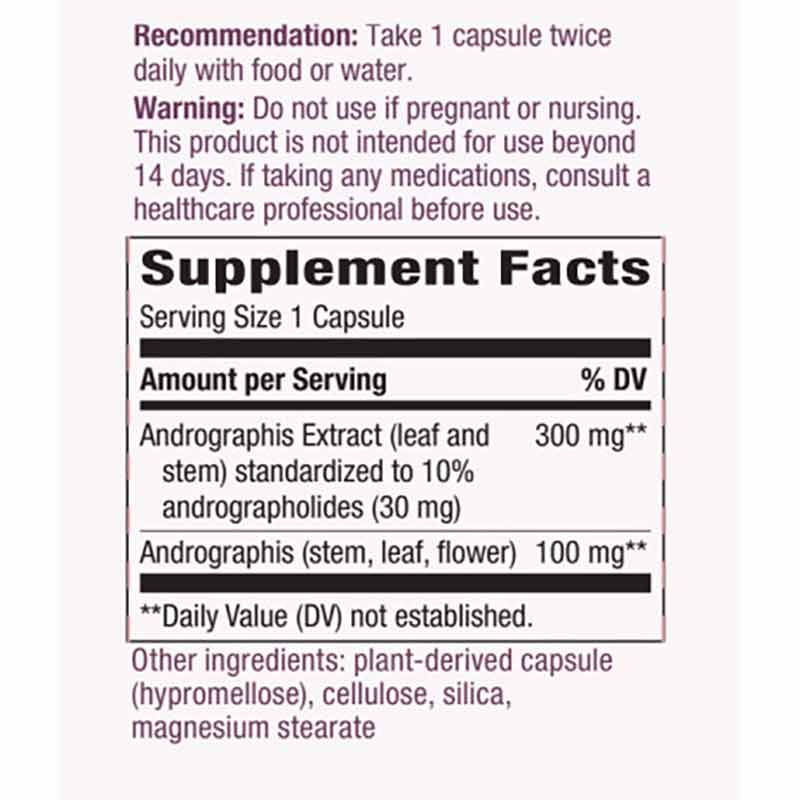 Andrographis Extract, by Natures Way, image #2