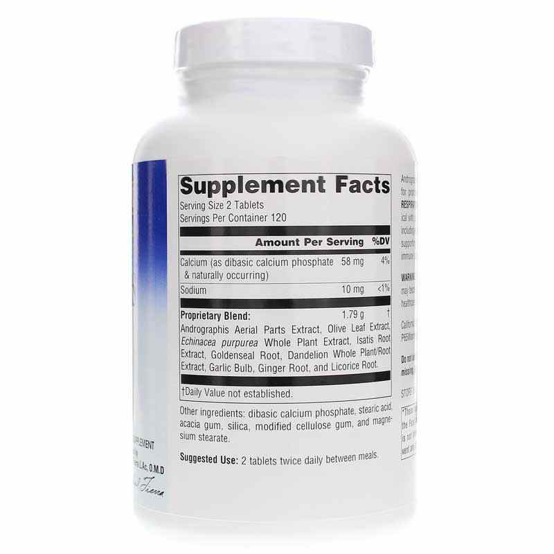 Andrographis Respiratory Wellness, 240 Tablets, by Planetary Herbals, image #2