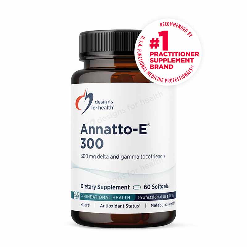 Annatto-E 300, 60 Softgels, by Designs For Health