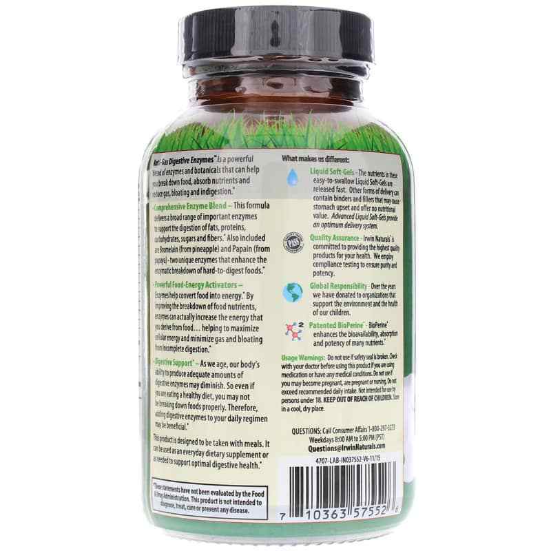 Anti-Gas, by Irwin Naturals, image #3