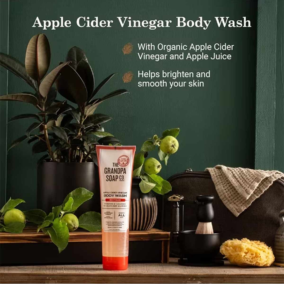 Apple Cider Vinegar Body Wash x2, by Grandpa's