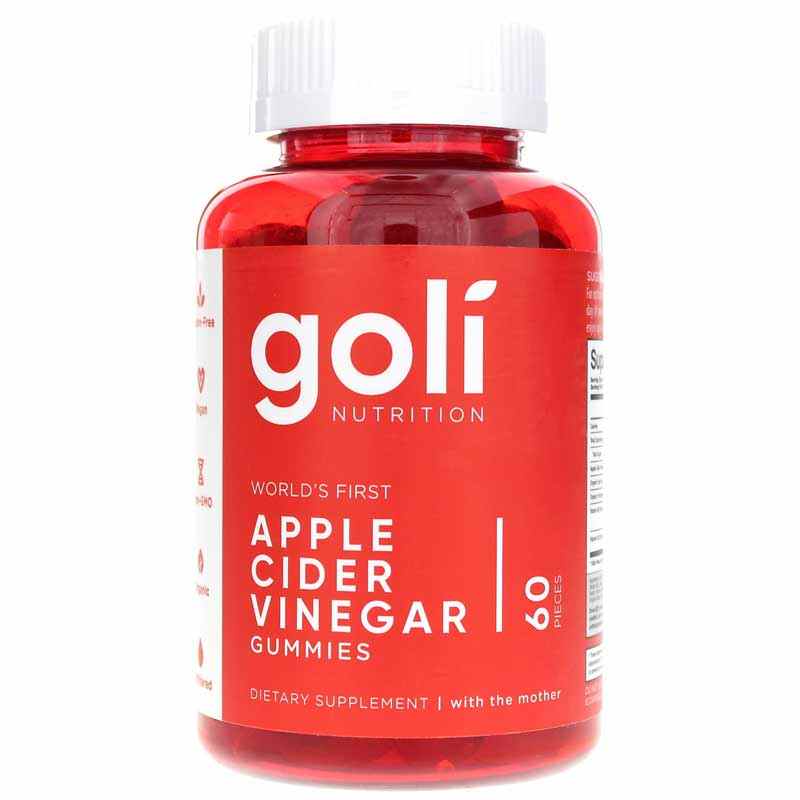 Apple Cider Vinegar Gummies, by Goli Nutrition