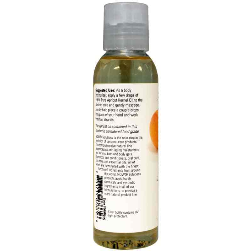 Apricot Oil, 4 Oz, by NOW Foods, image #3