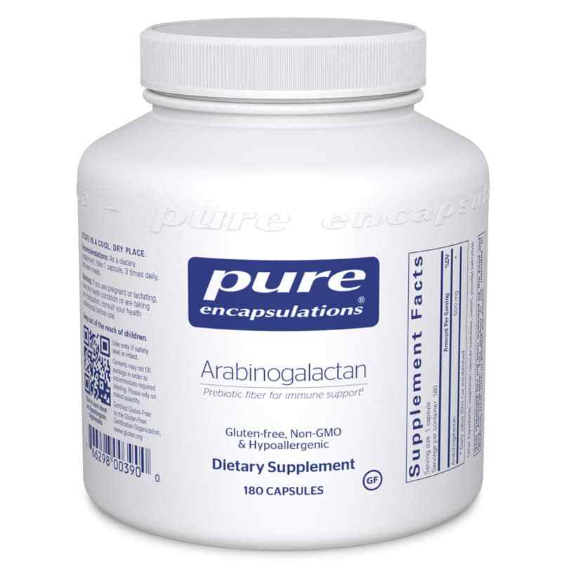 Arabinogalactan, 180 Capsules, by Pure Encapsulations