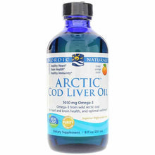 Arctic Cod Liver Oil, Orange, 8 Oz, by Nordic Naturals