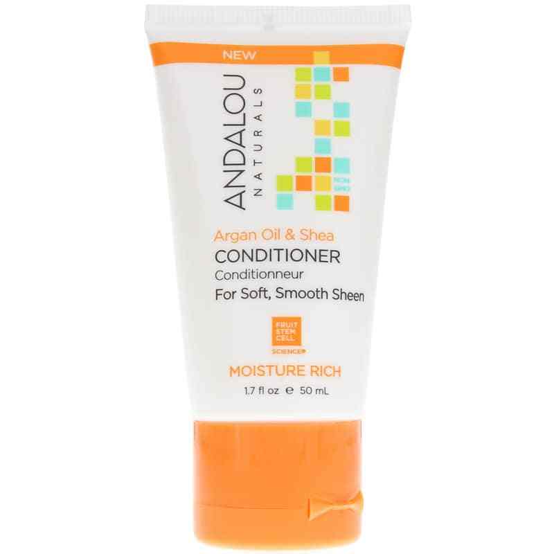 Argan Oil & Shea Conditioner, 1.7 Oz, by Andalou Naturals