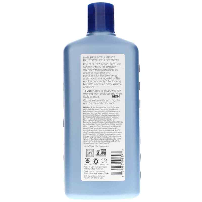 Argan Stem Cell Conditioner for Thinning Hair, 11.5 Oz, by Andalou Naturals, image #2
