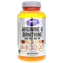 Arginine & Ornithine, 250 Capsules, by NOW Foods
