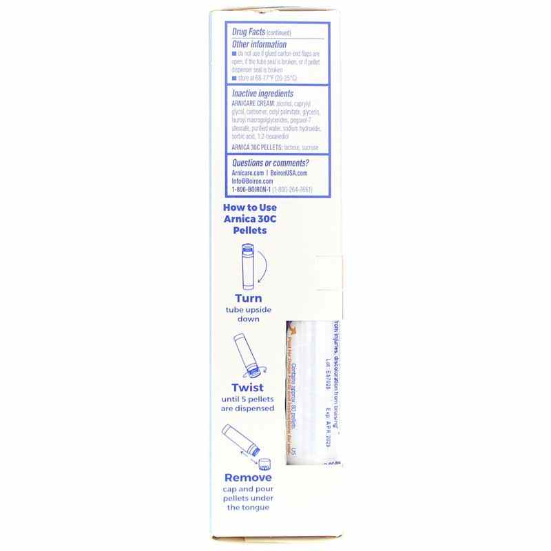 Arnicare Cream Value Pack +1 Arnica Blue Tube 30C, by Boiron, image #4