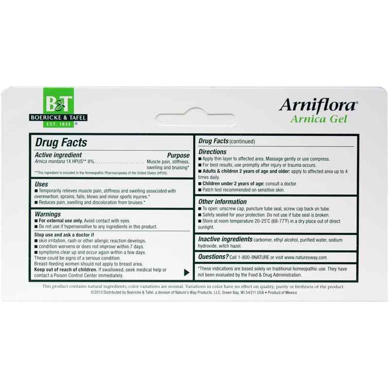 Arniflora Arnica Gel, by Boericke & Tafel, image #2