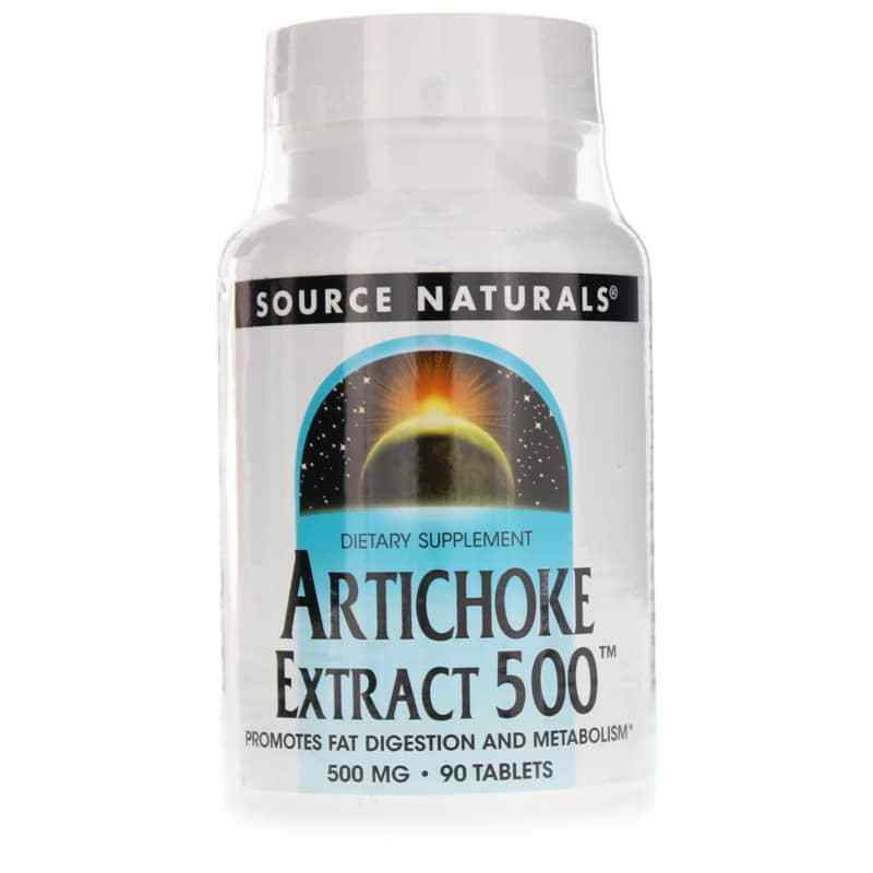 Artichoke Extract 500 Mg, 90 Tablets, by Source Naturals