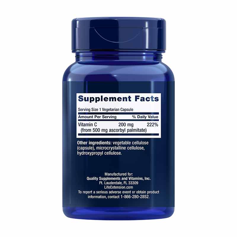 Ascorbyl Palmitate 500 Mg, by Life Extension, image #2
