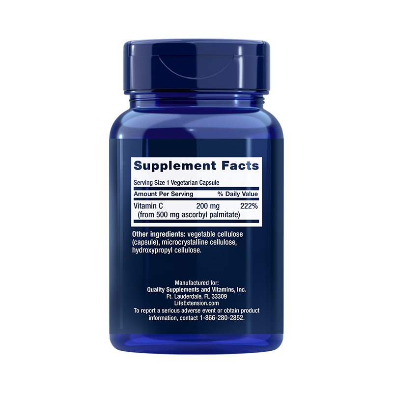 Ascorbyl Palmitate 500 Mg, by Life Extension, image #2