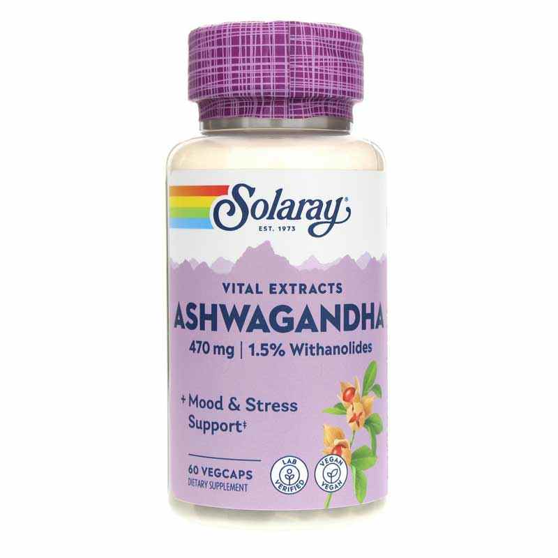 Ashwagandha 470 Mg, by Solaray