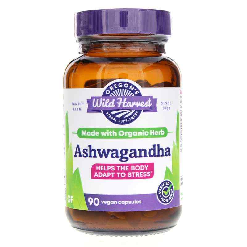 Ashwagandha, 90 Vegan Capsules, by Oregons Wild Harvest