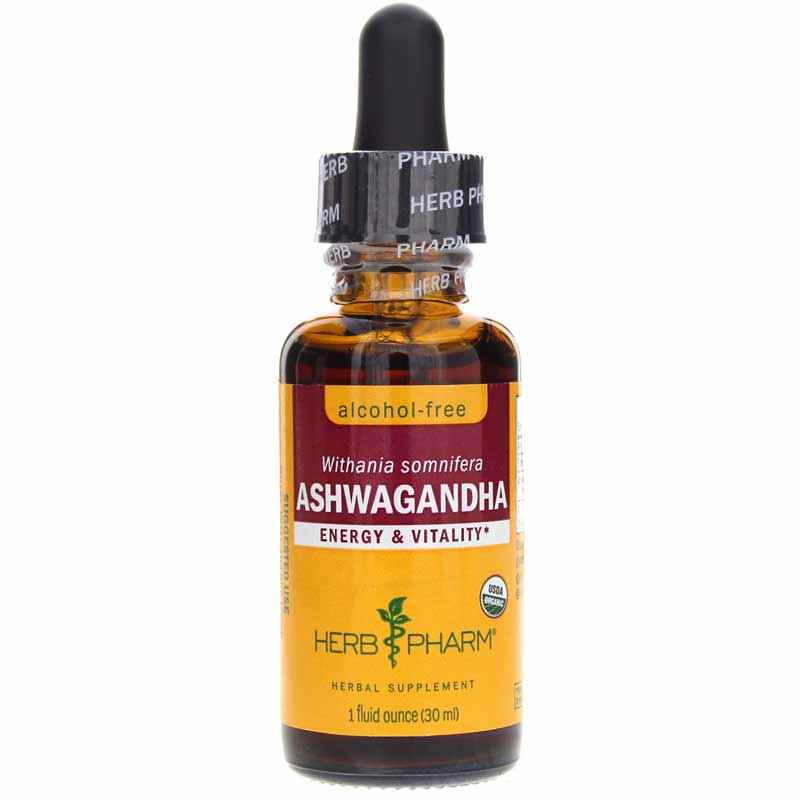 Ashwagandha Extract Alcohol Free, 1 Oz, by Herb Pharm