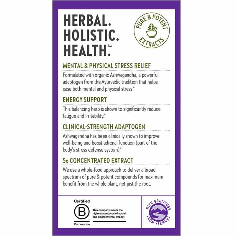 Ashwagandha Force, 60 Vegan Capsules, by New Chapter, image #4