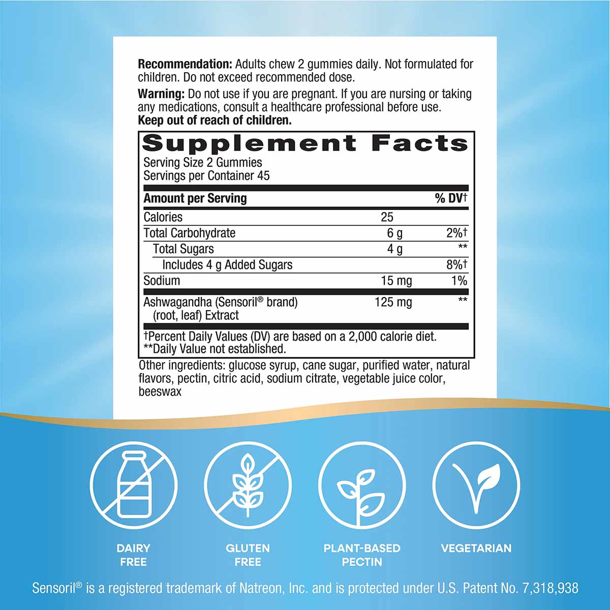 Ashwagandha Gummies, by Natures Way
