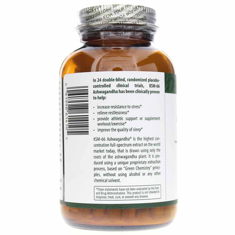 Ashwagandha KSM-66, 120 Veg Capsules, by Flora, image #3