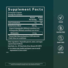 Ashwagandha Root, by Gaia Herbs