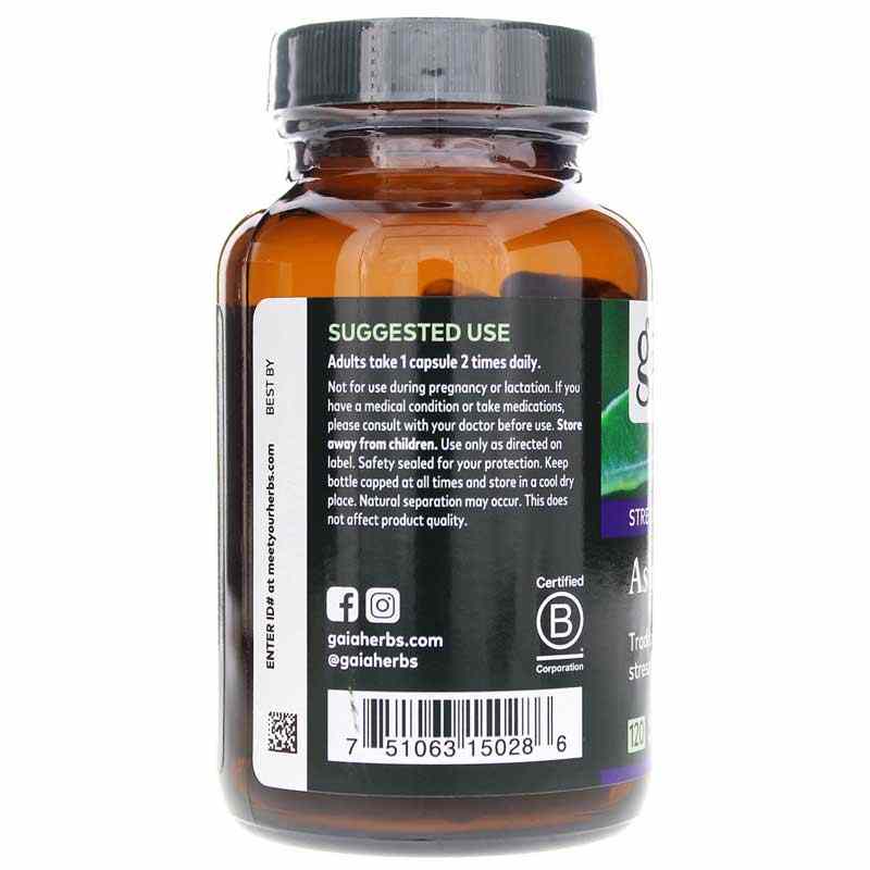 Ashwagandha Root, 120 Liquid Phyto Caps, by Gaia Herbs, image #3