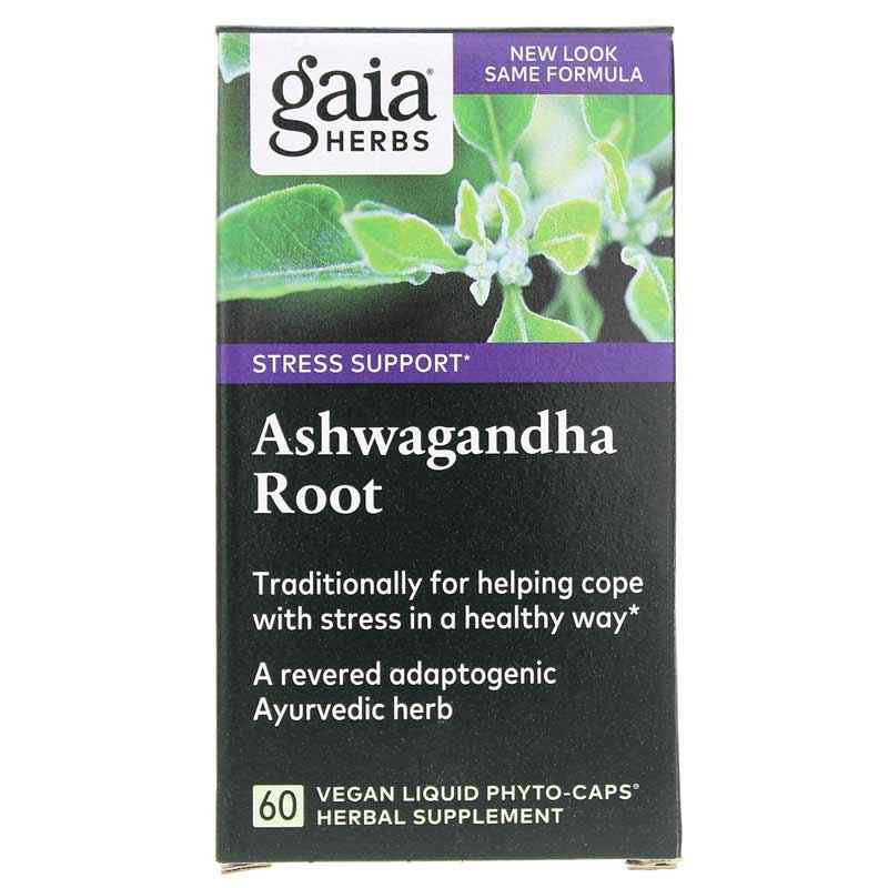 Ashwagandha Root, 60 Liquid Phyto Caps, by Gaia Herbs