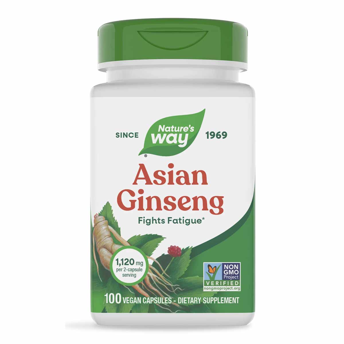Asian Ginseng, by Natures Way