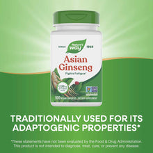 Asian Ginseng, by Natures Way