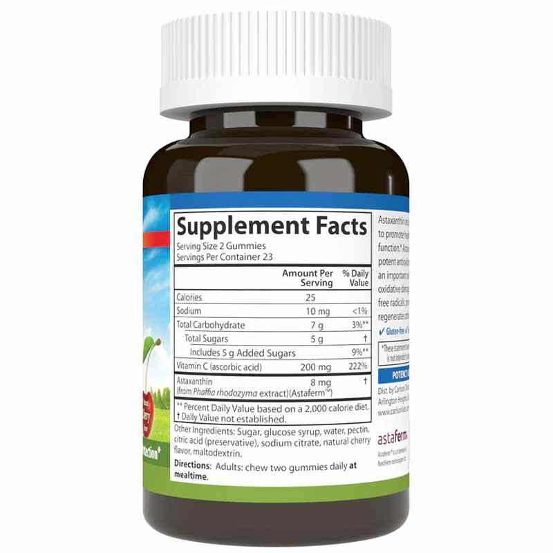 Astaxanthin Gummies, 46 Gummies, by Carlson Labs, image #2