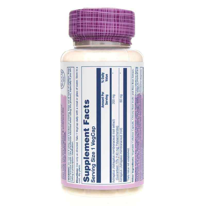 Astragalus Root Extract 200 Mg, 30 Veg Capsules, by Solaray, image #3