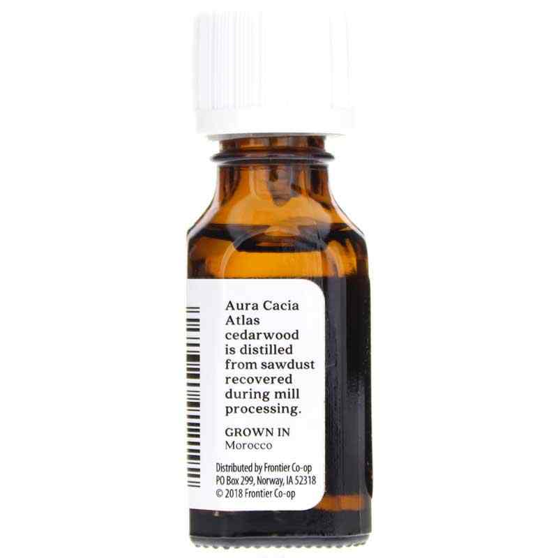 Atlas Cedarwood Essential Oil, by Aura Cacia, image #3
