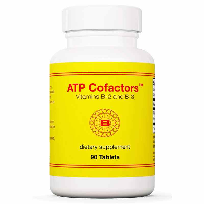 ATP Cofactors Vitamins B2 B3, by Optimox