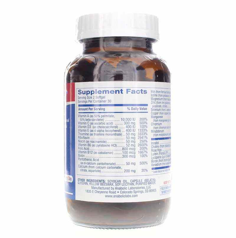AVED-Multi Softgel, 120 Softgels, by Anabolic Laboratories, image #2