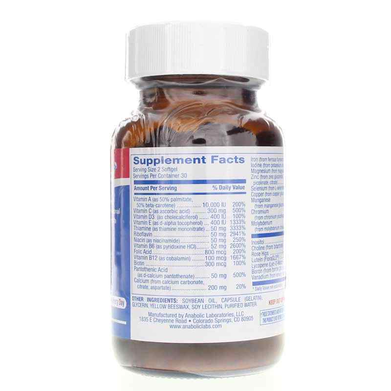AVED-Multi Softgel, 60 Softgels, by Anabolic Laboratories, image #2