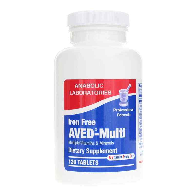 AVED-Multi Tab Iron Free, by Anabolic Laboratories