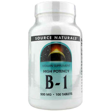 B-1 500 Mg, by Source Naturals