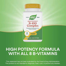 B-100 Complex, 100 Capsules, by Natures Way, image #4
