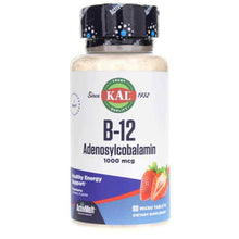 B-12 1000 Mcg as Adenosylcobalamin ActivMelt, Strawberry, by Kal