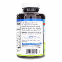 B-50 Gels Vitamin B Complex, 100 Softgels, by Carlson Labs, image #3