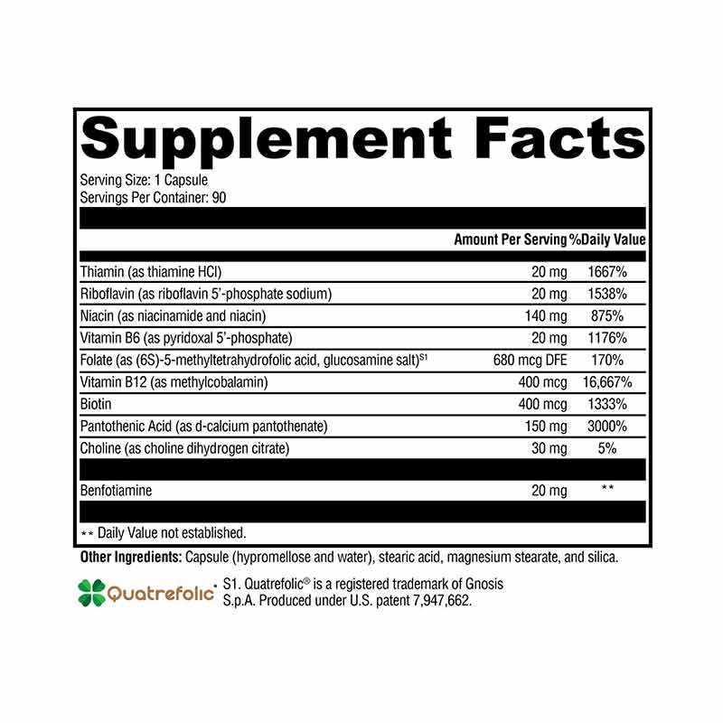 B-Activ, 90 Veg Capsules, by Xymogen, image #2